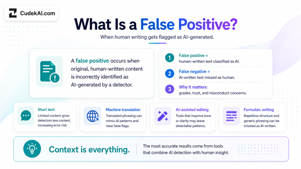 What is false positive 