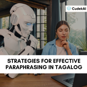 best paraphrasing tool tagalog