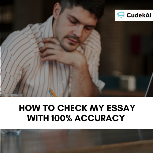 How to Check My Essay with 100% Accuracy 